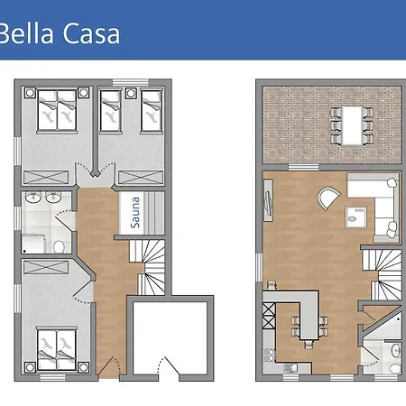 Hébergement de vacances Ferienhaus Bella Casa Haus Lee